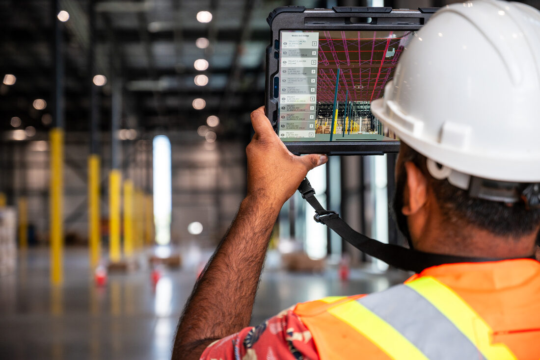 Réseaux BIM en réalité augmentée sur tablette