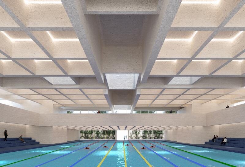 Lydex — complexe d'excellence, piscine